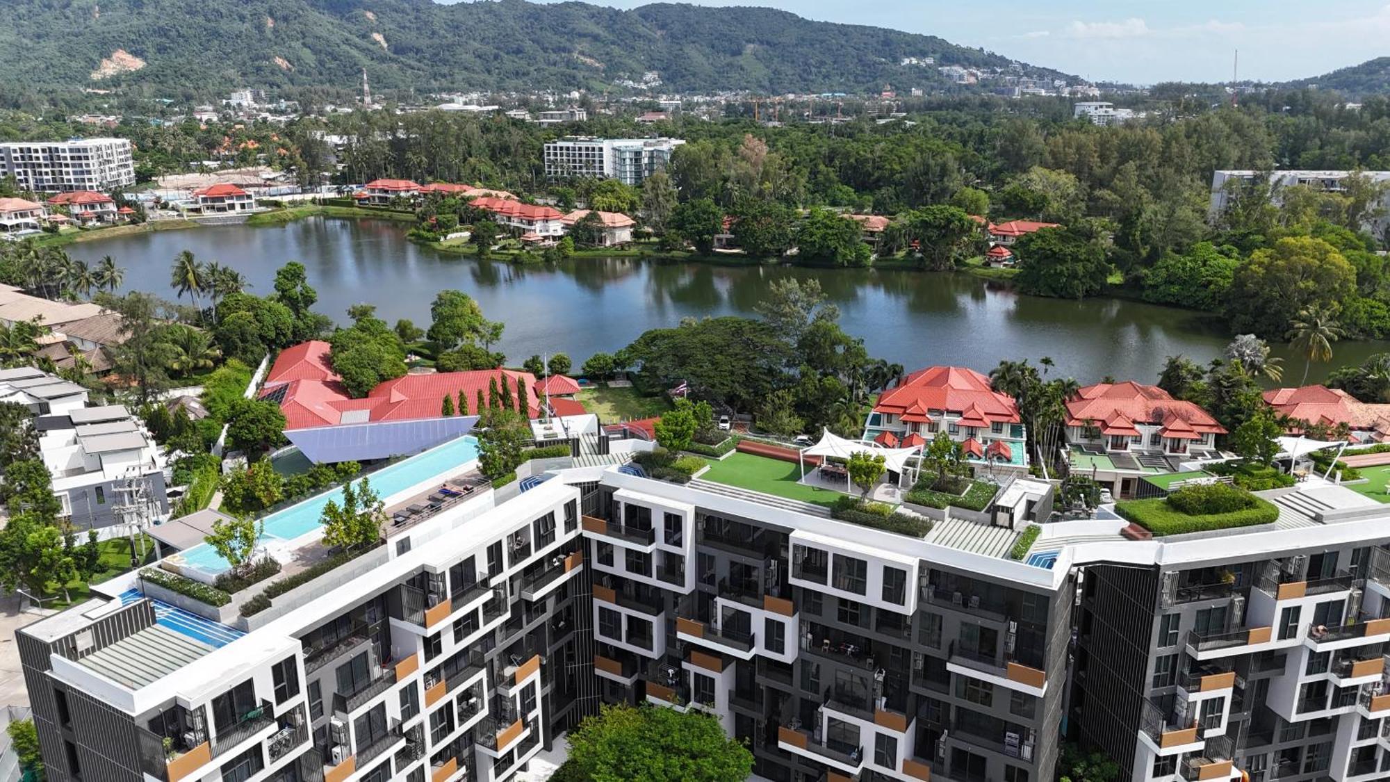 Sky Park Laguna 1Bdr Lake View Thalang Extérieur photo